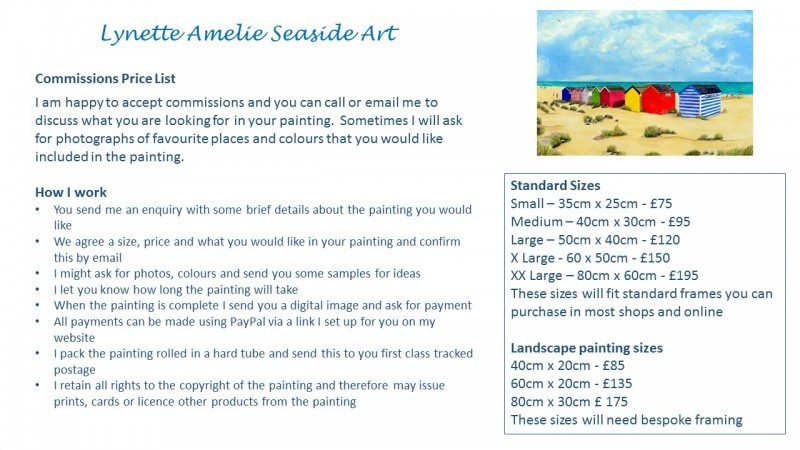 Commissions Price List And How To Commission A Painting