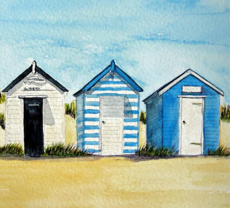 Southwold Beach Huts - Print £35