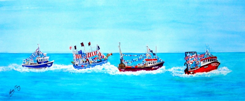 Trawler Race Print - OUT OF STOCK